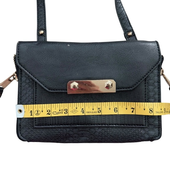 Aldo Black Shoulder / Cross Over Small Bag - Picture 12 of 14